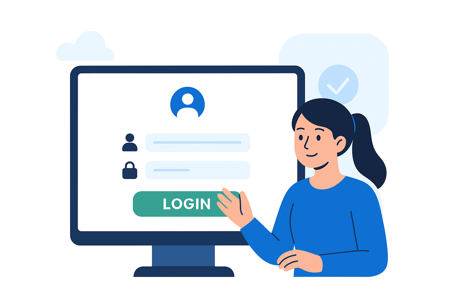Login Illustration